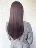 【高橋ヒロシ】髪質改善　サラ艶ピンクレッド　ペールベージュ