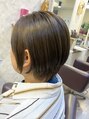 ヘアーエポック(hair epoque) ショートでも自然な丸みのある髪質改善ストレートお任せ下さい。