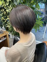 シェル 吉祥寺(shell)&nbsp;大人かわいい_ハンサムショート_パープルグレージュ