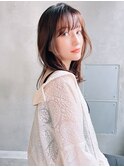 【LANY 横浜】 顔周りカット×ブラウンベージュ