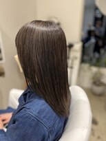 ヘアーデェカラー(hair de KOLOR)&nbsp;【つくば】プレミアム縮毛矯正×アッシュ系カラー