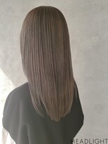 グラ デザイン アンド ヘアー 天王寺店(GRAS DESIGN & HAIR by HEADLIGHT) ラベンダーアッシュ×ストレートロング_743L15121