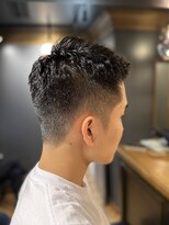 銀座 シノ 本店(shino)&nbsp;【銀座理容室】アイロンパーマ　バーバースタイル