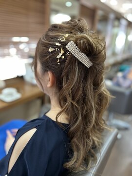 プレッソヘアー Presso hair 結婚式 ヘアセット