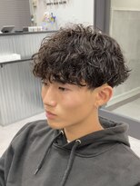 リベル(LIBER)&nbsp;波巻きスパイラルパーマ/八王子メンズカット/八王子メンズパーマ