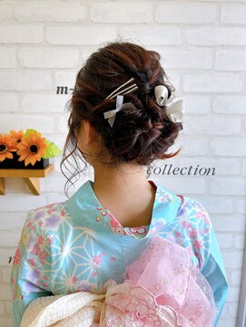エムコレクション 丸亀店 浴衣ヘア@丸亀美容室エムコレクション