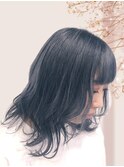 ブルーブラック ハイトンカラー
