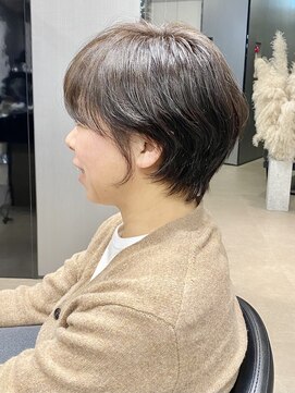 ハルキ ミナト ジャパン オオサカ(HARUKI MINATO japan OSAKA) 40代50代60代白髪マッシュショートボブ大人美人くびれ髪質改善