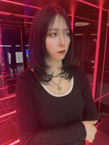 レディアル 渋谷(REDEAL)&nbsp;ワンホンヘア/韓国ヘア/ウルフ/前髪[レイヤーカット/渋谷