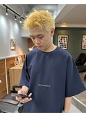 【HYUGA】ハイトーンスパイキーショート