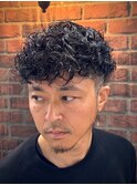 波巻きツイストスパイラルパーマ