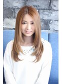 ☆ストレートロング  内巻きワンカール 顔回りレイヤー☆