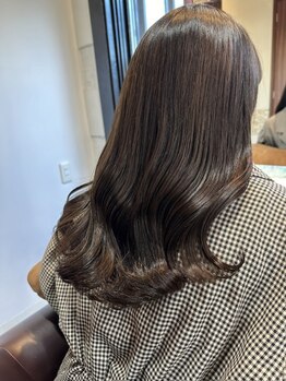 クレオ 伊勢崎(CReO)の写真/髪の芯から美しく♪こだわり抜いた髪質改善トリートメントで、髪の内部まで補修し理想のうるつや髪へ。