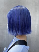 テーラヘアー 稲毛店(TELA HAIR)&nbsp;切りっぱなし☆ブルー
