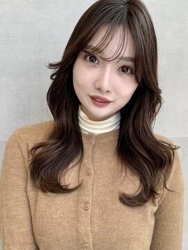 ミンクス 青山店(MINX) 【MINX】似合わせフェミニンロングレイヤー_表参道/髪質改善