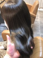 メルティカラーフェミニンロング 似合わせカットレイヤーカット