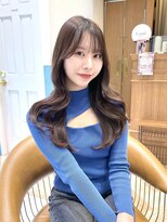 ロンド レグリーズ 立川(Lond leglise)&nbsp;ミニウルフレイヤーカット顔周りカット前髪カット韓国ロング立川