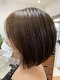 アイエムヘアー(im hair)の写真/印象を左右する顔周りもお任せ♪お客様一人ひとりの骨格に合わせてミリ単位でカットするので、小顔魅せも◎