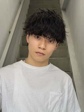 クロト(Clotho) 波巻き/スパイラルパーマツイストスパイラルメンズカットウルフ