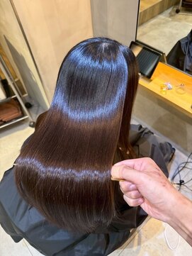 ジーナ 天王寺(Zina) 髪質改善＊暗髪美髪ストレート＊美髪【Zina天王寺】