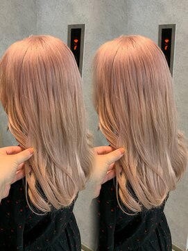 ヘアーテラスエム 奈良店(hair terrace M) ピンクベージュ