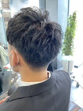 ヘアーメイク ロージー 北18条店(HAIR MAKE ROSY) 波巻きスパイラルセンターパートサイドパート韓国風マッシュ