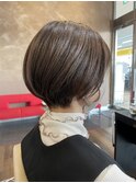 丸みショートボブ♪