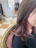 ヘア ヴァーゴ(Hair vago)&nbsp;インナーカラーピンク