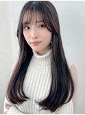 20代30代髪質改善ロイヤルストレート☆ストレートパーマ艶感