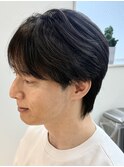 曲がる縮毛矯正/縮毛矯正/センターパート/千葉駅/千葉/齊藤大樹