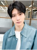 束感黒髪ナチュラル人気流行センターパート韓国風