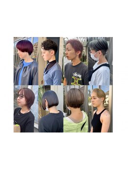 髪質や骨格を見極め美しいシルエットに◎周りから褒めてもらえるカットを心掛けてます。