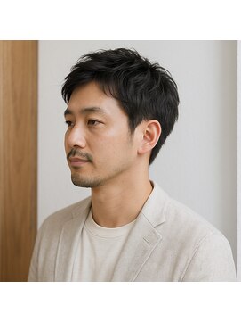 スープレックス ヘアーデザイン(SOUPREX HAIR DESIGN) 大人メンズ　ナチュラルビジネスショート　20代 30代 40代 50代