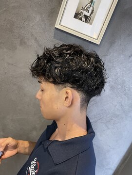 宮崎理容院 オークス店  【メンズ】王道スペインカール2