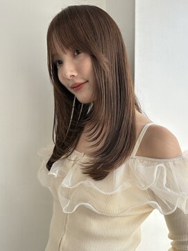 スミス 上野(smith) レイヤーカット顔まわりレイヤーフェイスレイヤー
