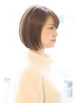 レウナ 外苑前(Reuna)&nbsp;30代40代50代大人可愛いボブ　ナチュラルストレートパーマ
