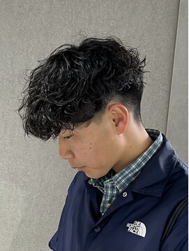 テクト バイアッシュ 吉祥寺店(Tect by Ash) メンズ刈り上げマッシュ波巻きパーマツイストスパイラルパーマ