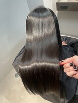 ルナス 福岡天神(LUNAS) 【美髪カラー】髪質改善パープルブラック