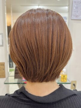 ベストヘアー 元山店(BEST-HAIR) ピンクブラウン×ボブレイヤー