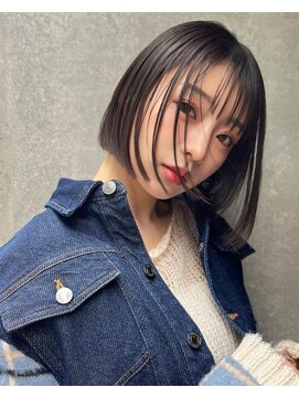 ロンド 銀座(Lond) 【Noa】髪質改善/縮毛矯正ミニボブレイヤーカット似合わせカット