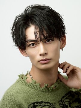 オーシャントーキョー 渋谷(OCEAN TOKYO) フェザーパーマシャドウパーマカルマパーマセンターパート