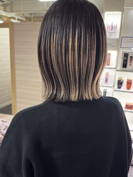 キャパジャストヘアー(CAPA just hair) ベージュカラーアンブレラカラー