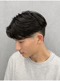 韓国風マッシュ×刈り上げ｜好印象ヘア
