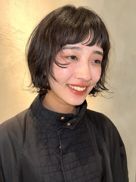 ナヌーク ダイカンヤマ(nanuk daikanyama) ショートボブパーマ／ナチュラルパーマ／ドライパーマ