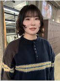 レイヤーボブパーマ
