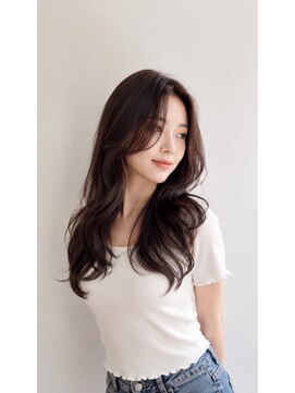 TMJ 熊本/韓国レイヤー×コテ巻きパーマで可愛いは続く長持ちヘア