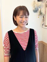 みどりの美容室&nbsp;王道の「切りっぱなしボブ」