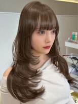 ラヴィ(Lavie)&nbsp;ハイライトカラーミルクティーベージュケアブリーチダブルカラー