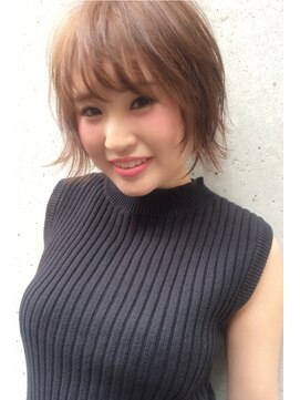 ラウンジ モリオ イケブクロ(Lounge MORIO Ikebukuro) 【morio池袋】外ハネショートレイヤー2