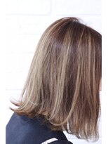 ルアナ(Luana) 【Luana松原】透明感ハイライトボブ